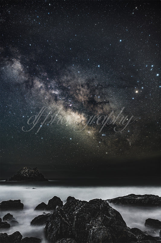 流れ星と天の川